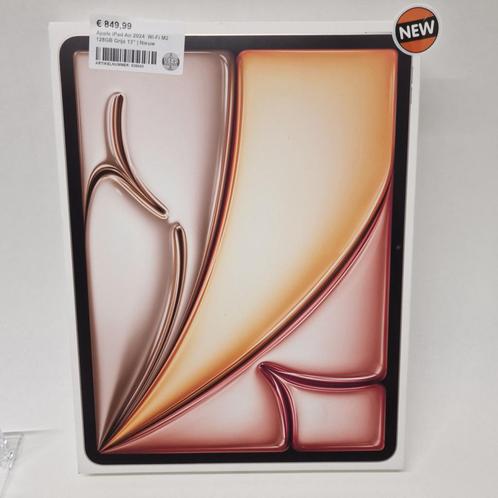 Apple iPad Air 2024  Wi-Fi M2 128GB Starlight 13" | Nie, Computers en Software, Apple iPads, Nieuw