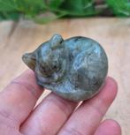 Labradoriet slapende kat 03, Verzamelen, Mineralen en Fossielen, Verzenden