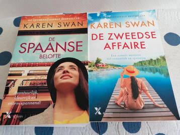 2x Karen Swan -De Spaanse belofte en De Zweedse Affaire beschikbaar voor biedingen