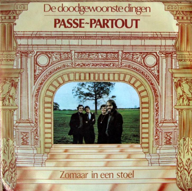 1976 Passe Partout             De Doodgewoonste Dingen, Cd's en Dvd's, Vinyl Singles, Zo goed als nieuw, Single, Nederlandstalig