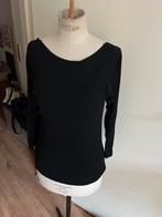 Donna karan top, Verzenden, Zo goed als nieuw, Maat 38/40 (M), Zwart