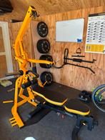 Powertec Levergym - Home Gym incl. 160kg schijven 50mm, Ophalen, Zo goed als nieuw, Overige typen