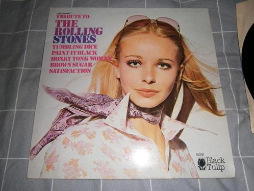 Tribute To The Rolling Stones. 70's , Black Tulip - BT 5006, Cd's en Dvd's, Vinyl | Rock, Gebruikt, Poprock, Ophalen