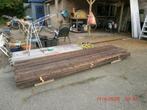 Geinpregneerde vuren balklaag, Tuin en Terras, Palen, Balken en Planken, Ophalen, Gebruikt, 250 cm of meer, Balken