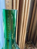 Grote groene vaas - 52 cm - Gaaf, Ophalen, 50 tot 75 cm, Groen, Glas