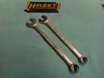 Twee Steek-ringsleutels van Hazet No.600 - 12 en - 13 mm., Ophalen of Verzenden, Gebruikt