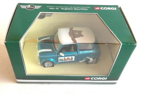 Mini Cooper Kingfisher blue Southern Mini days 2012 Corgi., Hobby en Vrije tijd, Modelauto's | Overige schalen, Zo goed als nieuw