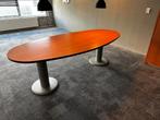 Grote vergadertafel met archiefkast, Huis en Inrichting, Tafels | Eettafels, Ophalen of Verzenden, Gebruikt, Rechthoekig, 200 cm of meer