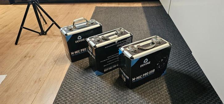 Devine M-MIC PRO USB, Audio, Tv en Foto, Professionele Audio-, Tv- en Video-apparatuur, Zo goed als nieuw, Audio, Ophalen