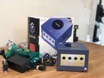 Game cube, Spelcomputers en Games, Spelcomputers | Nintendo GameCube, Met 2 controllers, Gebruikt, Verzenden, Overige kleuren