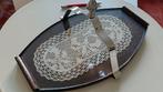 Vintage dienblad, Huis en Inrichting, Woonaccessoires | Dienbladen, Ophalen of Verzenden, Gebruikt, Hout