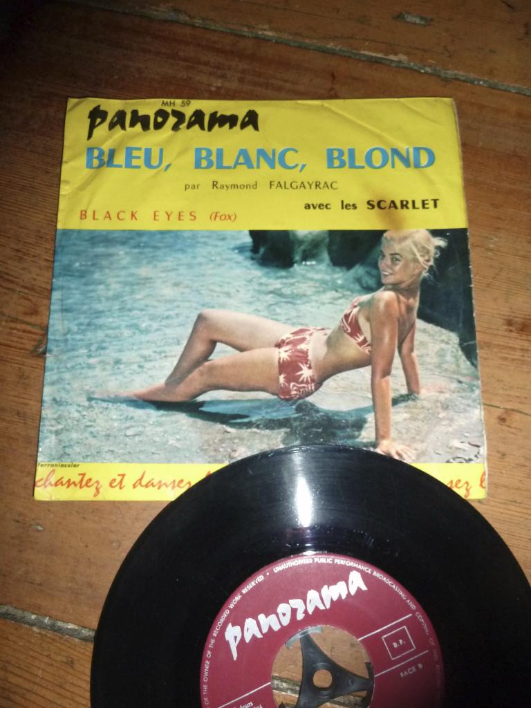 BLUE BLANC BLOND raymond falgayrac + les scarlets 1950-60, Ophalen of Verzenden, Zo goed als nieuw, Pop