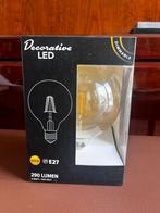 Decorative LED Bulb E27 – Gold, Dimmable, Vintage Look, Ophalen, Nieuw, E27 (groot), Led-lamp