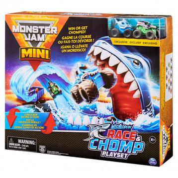 Monster Jam Mini: Megalodon Race & Chomp Speelset beschikbaar voor biedingen