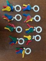 Partij oude Ambi Toys sleutels, Ophalen of Verzenden, Gebruikt, Rammelaar, Met geluid