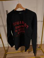 Dsquared2 zwarte trui met opdruk origineel maat m, Kleding | Heren, Ophalen, Zo goed als nieuw, Zwart