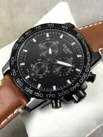 Tissot Supersport Chronograph – Nieuw met doos, Overige merken, Leer, Staal, Verzenden