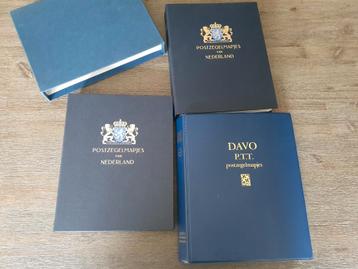 Davo postzegelmapjes NL 3mappen. beschikbaar voor biedingen