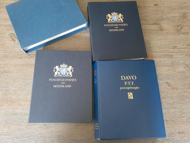 Davo postzegelmapjes NL 3mappen., Postzegels en Munten, Postzegels | Toebehoren, Verzamelalbum, Ophalen of Verzenden