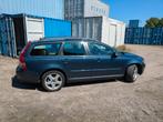 Volvo V50 2.4 170PK Geartronic 2007 Blauw, Euro 5, Zwart, Blauw, 2435 cc
