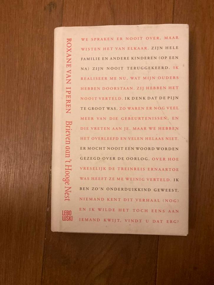 Brieven aan 't Hooge Nest - Roxane van Iperen, Boeken, Romans, Gelezen, Nederland, Ophalen of Verzenden