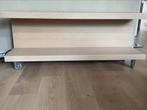 Mooi degelijk blank eiken meubel met zwenkwielen, Ophalen, 100 tot 150 cm, Zo goed als nieuw, Minder dan 100 cm