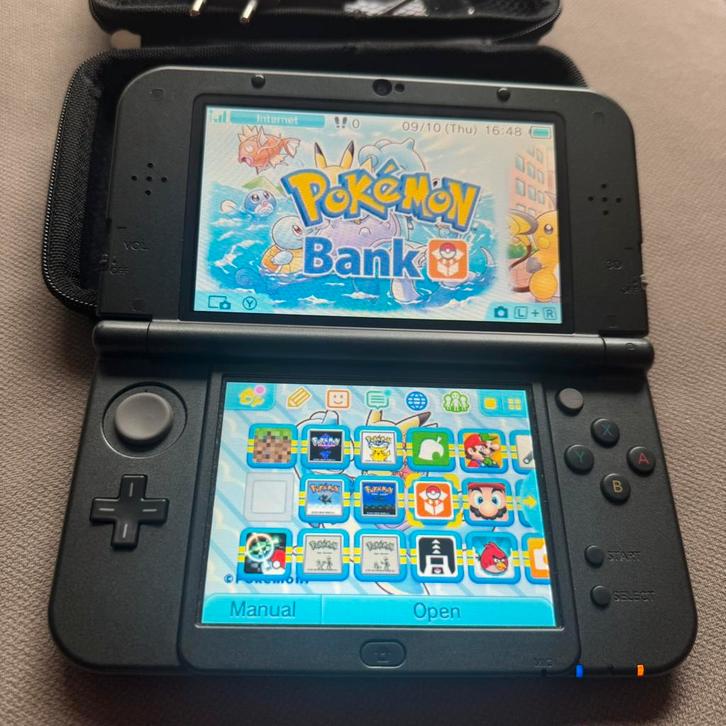 New Nintendo 3DS XL met Games, Spelcomputers en Games, Spelcomputers | Nintendo 2DS en 3DS, Gebruikt, 3DS XL, Zilver, Met games