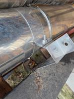 Rookgasafvoer buizen en bochten - Diverse materialen, Ophalen, Bochten, 6 meter of meer, Zo goed als nieuw