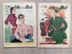 2 x Le Petit echo de la mode 1947, Gelezen, Ophalen of Verzenden, Mode algemeen