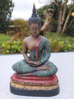 Thaise bronzen rust boeddha, Huis en Inrichting, Woonaccessoires | Boeddhabeelden, Ophalen of Verzenden, Zo goed als nieuw
