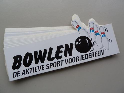 nr19 Bowlen stickers, Verzamelen, Sportartikelen en Voetbal, Zo goed als nieuw, Poster, Plaatje of Sticker, Buitenlandse clubs