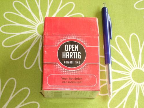 Nieuw in seal: Openhartig - Private time, Hobby en Vrije tijd, Gezelschapsspellen | Overige, Nieuw, Een of twee spelers, Ophalen of Verzenden