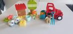 Duplo 10950 tractor en schapen complete set, Ophalen of Verzenden, Zo goed als nieuw, Complete set, Duplo