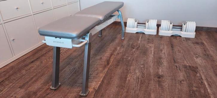 Byzoom Fitness Halters & Fitness Bank - Verstelbaar, Sport en Fitness, Fitnessapparatuur, Zo goed als nieuw, Overige typen, Armen