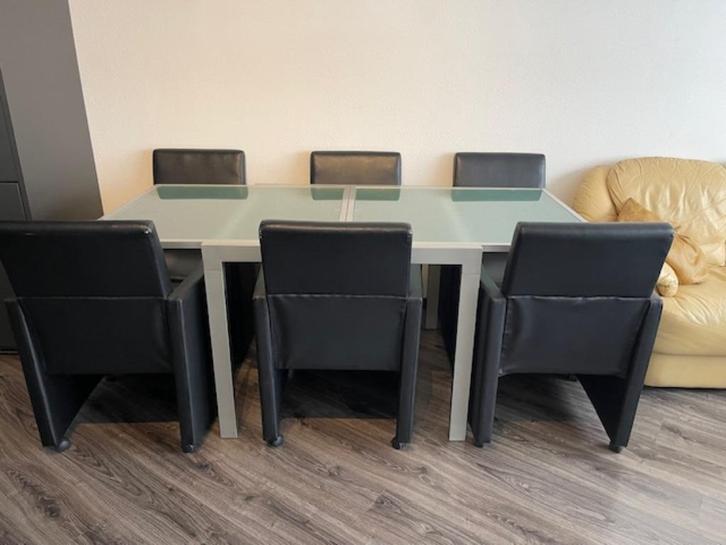 Gratis eethoek op te halen, Huis en Inrichting, Tafels | Salontafels, Gebruikt, 75 cm of meer, 50 tot 100 cm, 150 tot 200 cm, Rechthoekig