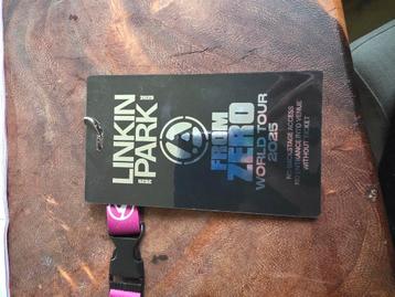 Collectors item; vip ticket linkin park  beschikbaar voor biedingen