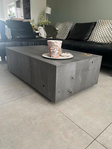 Gratis op te halen - Eiken salontafel in grey wash