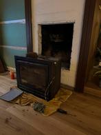 Werkende inbouw kachel, Huis en Inrichting, Kachels, Ophalen, Gebruikt, Houtkachel, Inbouw