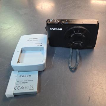 Canon PowerShot S200 10.1MP Compact Digital Camera Black beschikbaar voor biedingen
