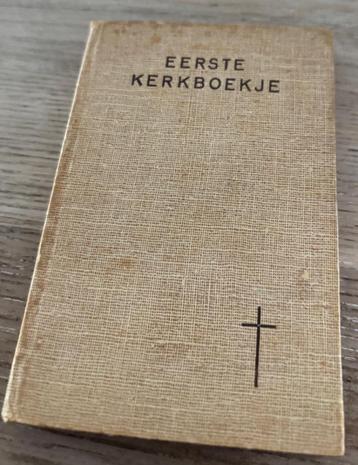 Eerste Kerkboekje 1942 -25291 Boek-  beschikbaar voor biedingen