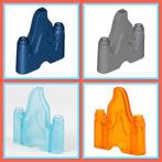 lego golf, vlam, rots 1x4 in 4 kleuren, Ophalen of Verzenden, Nieuw, Losse stenen, Lego