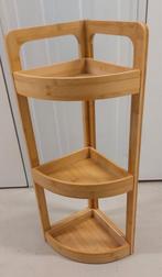 Houten opbergrek, Huis en Inrichting, Woonaccessoires | Etagères, Ophalen, Gebruikt