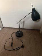Zwarte bureaulamp, Ophalen, Gebruikt, Metaal, Minder dan 50 cm