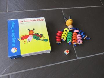 Houten kleuren inktvis, kleurenspel vanaf 3 jaar.  beschikbaar voor biedingen