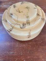 Gemarmerde Art Deco retro plafondlamp, Ophalen, Zo goed als nieuw