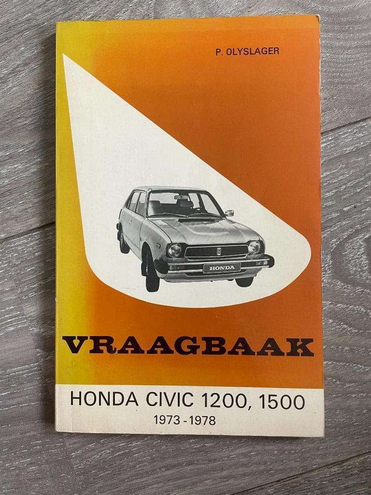 Vraagbaak Honda Civic 1200, 1500 1973-1978, Auto diversen, Handleidingen en Instructieboekjes, Ophalen of Verzenden