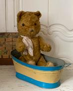 Brocante oud poppen badje van blik, Antiek en Kunst, Curiosa en Brocante, Verzenden