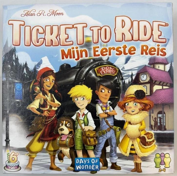 Ticket to Ride Mijn Eerste Reis kinderspel bordspel compleet, Hobby en Vrije tijd, Gezelschapsspellen | Bordspellen, Zo goed als nieuw