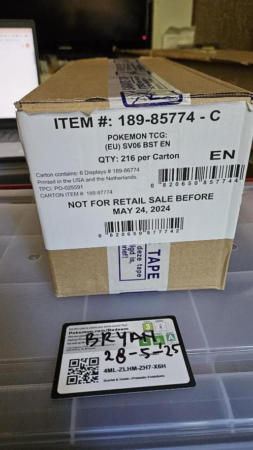Twilight Masquerade 6 Booster Box Case **GESEALED**, Hobby en Vrije tijd, Verzamelkaartspellen | Pokémon, Nieuw, Boosterbox, Foil