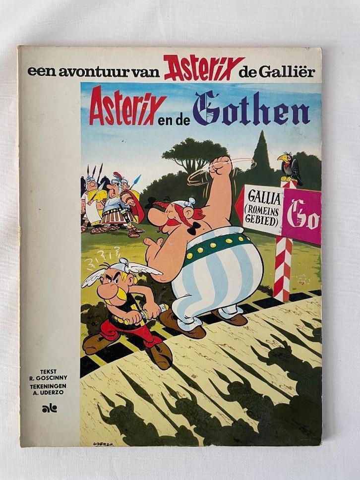 Asterix en de Gothen., Boeken, Stripboeken, Gelezen, Eén stripboek, Ophalen of Verzenden